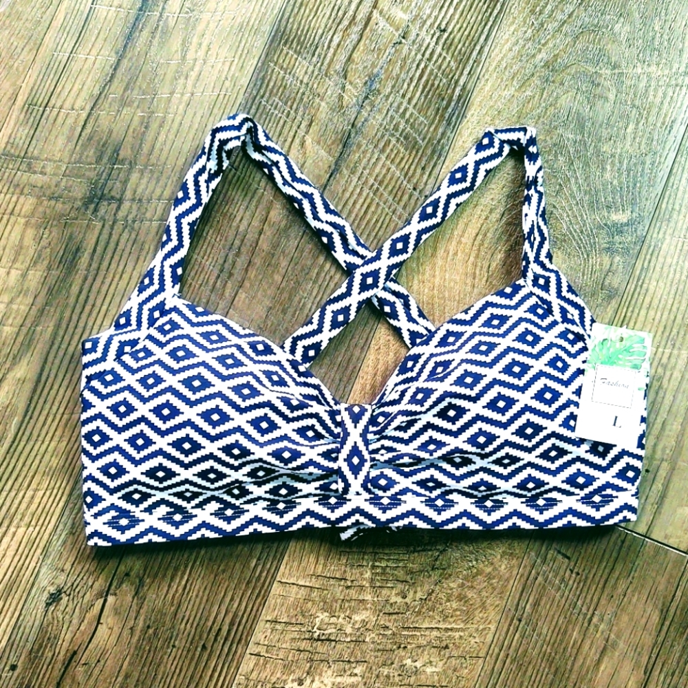 Brand New Bikini Top, Sz. L